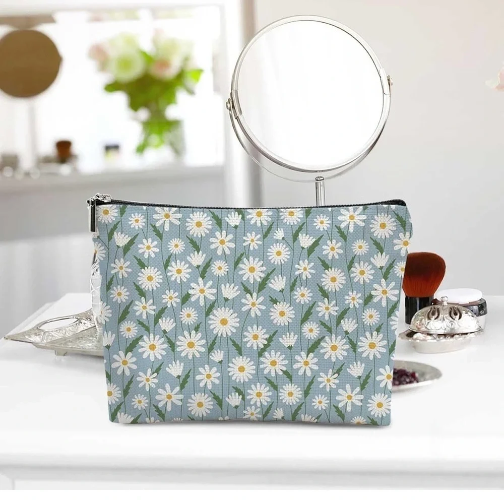 Brand New Floral Zipper Pouch or make up bag